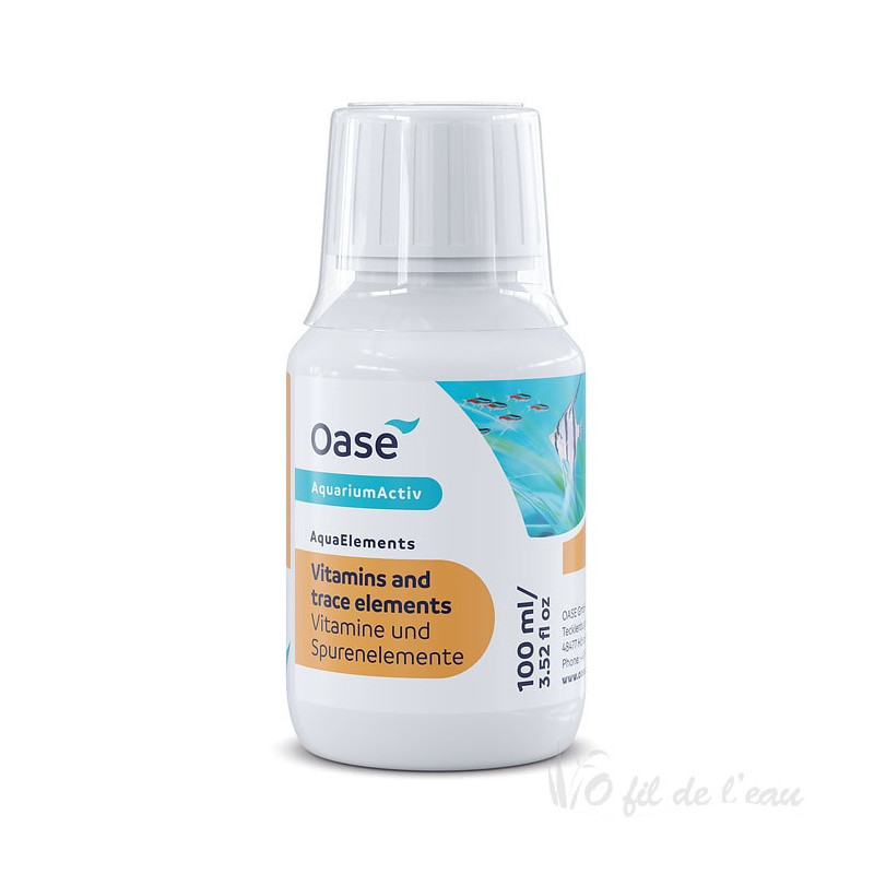 AquaElement Vitamines + oligo-éléments Oase