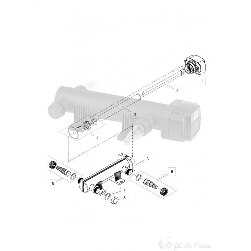 Pièces détachées pour Vitronic 24 W Oase