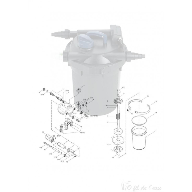 Pièces Détachées Pour Filtoclear 6000 Oase