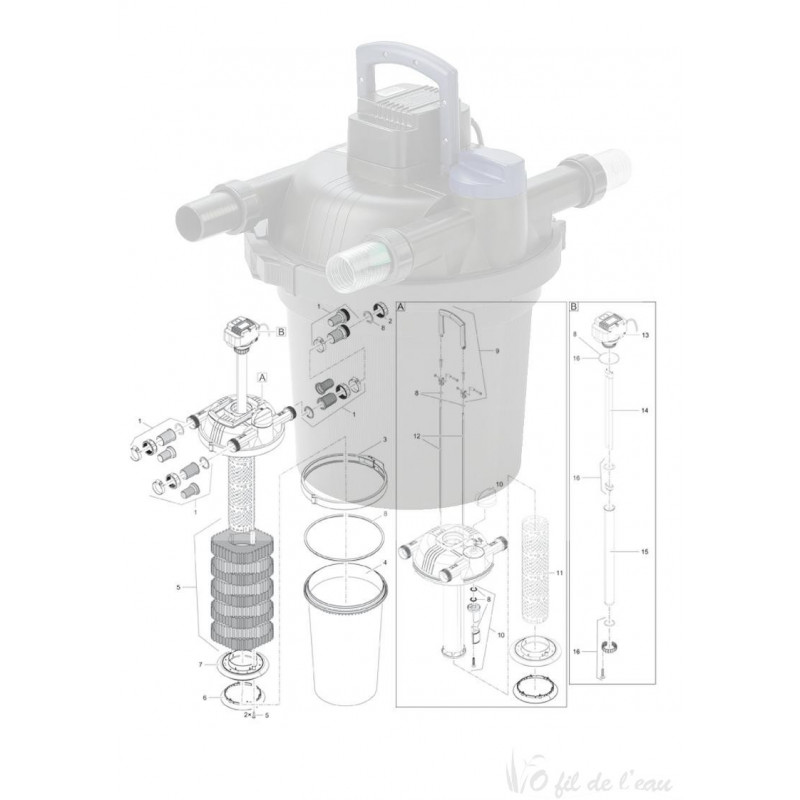 Pièces Détachées Pour Filtoclear 12000 Oase