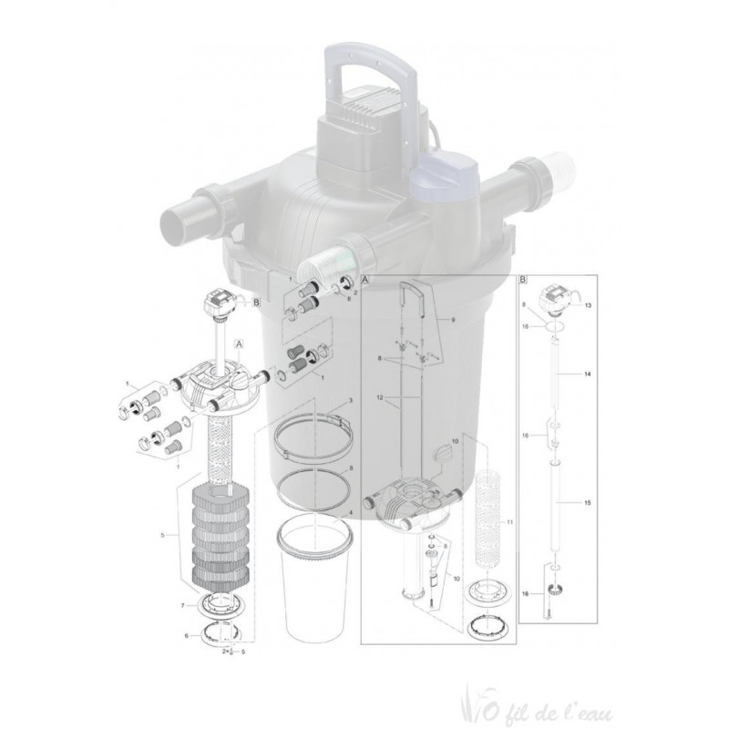 Pièces Détachées Pour Filtoclear 16000 Oase