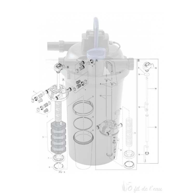 Pièces Détachées Pour Filtoclear 20000 Oase