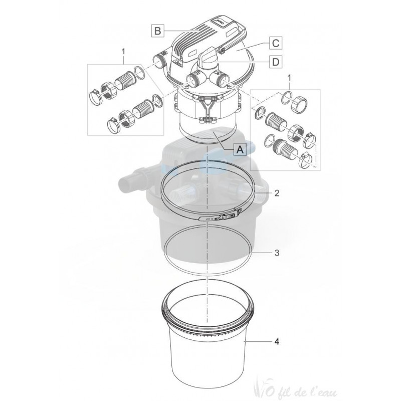 Pièces détachées pour FiltoClear 5000 Oase