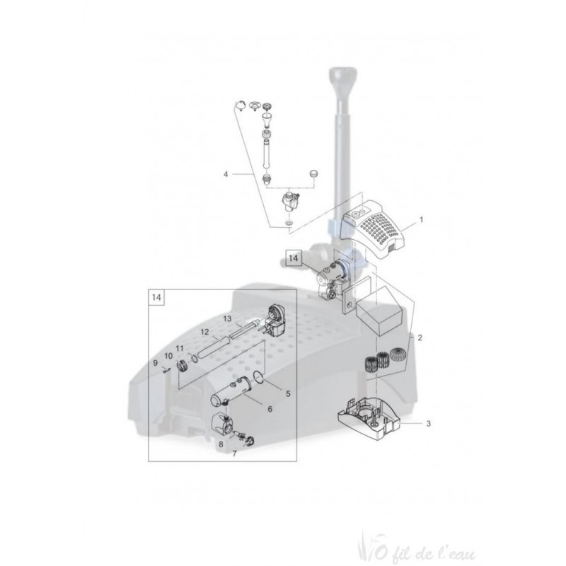 Pièces détachées pour Filtral 5000 Oase
