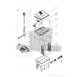 Pièces détachées pour biosmart set 5000 Oase