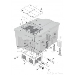 Pièces détachées pour biosmart 24000 Oase