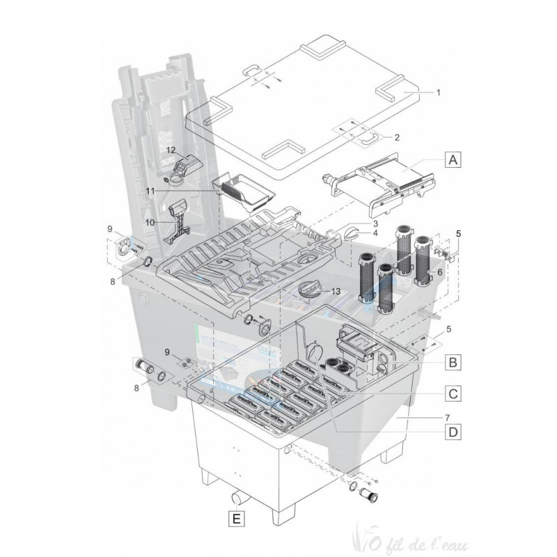 Pièces détachées pour Biotec screenmatic² 140000 Oase