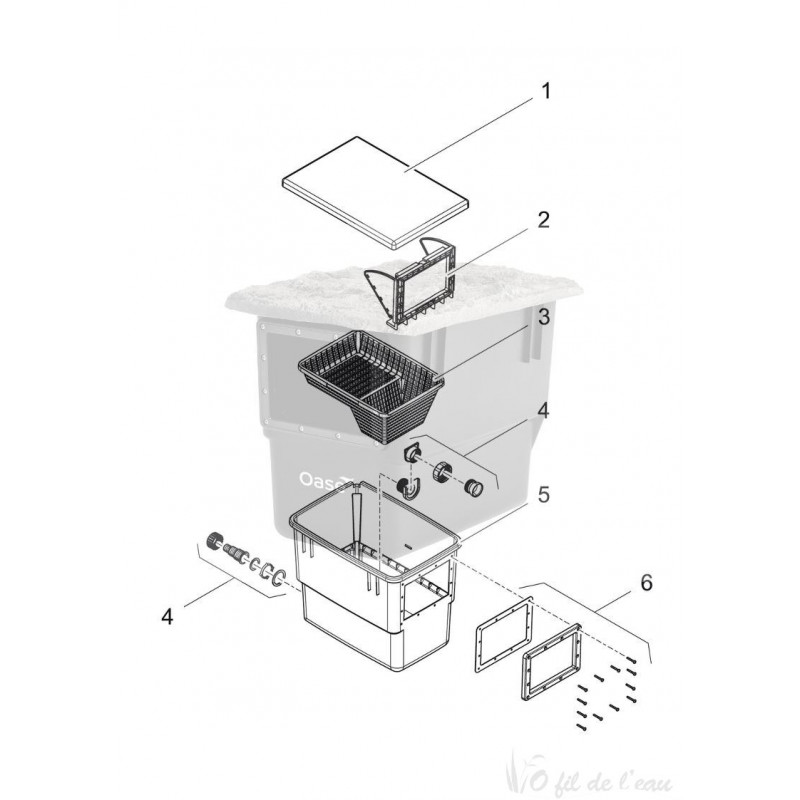 Pièces détachées pour BioSys Skimmer + Oase