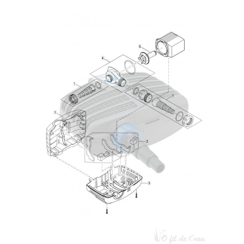 Pièces détachées pour aquamax eco classic 2500 E Oas