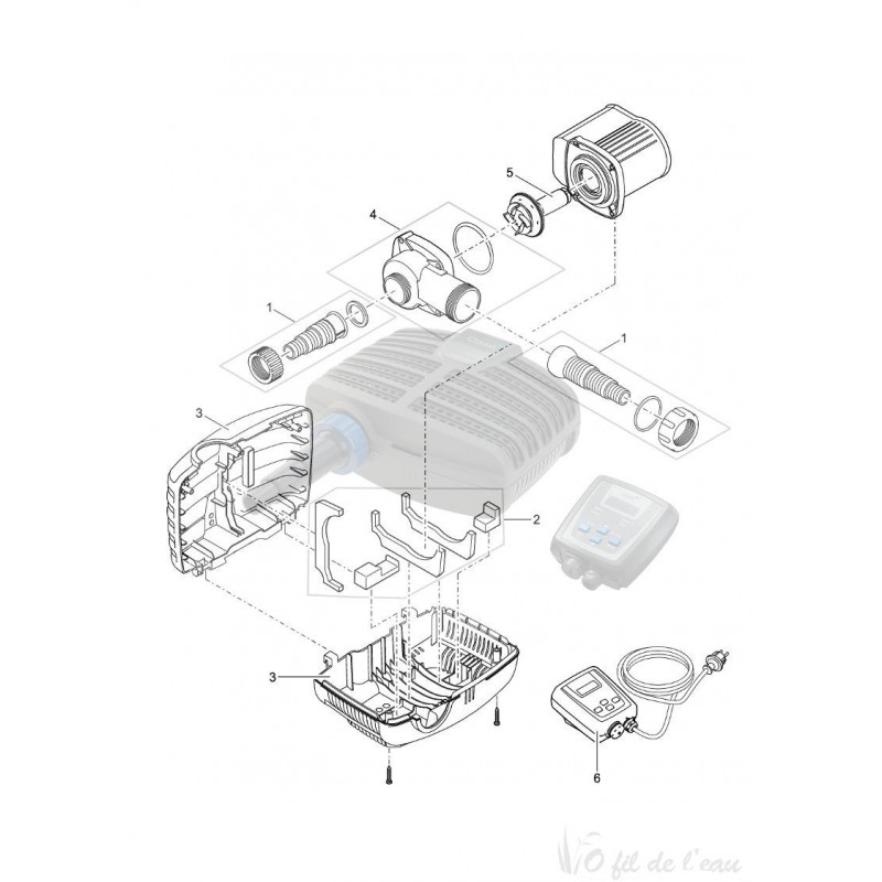 Pièces détachées pour aquamax eco classic 9000 C Oase