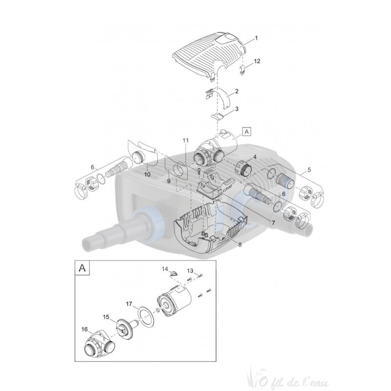 Pièces détachées pour aquamax eco premium 12000 Oase