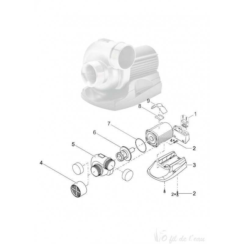 Pièces détachées pour aquamax eco titanium 31000 Oase