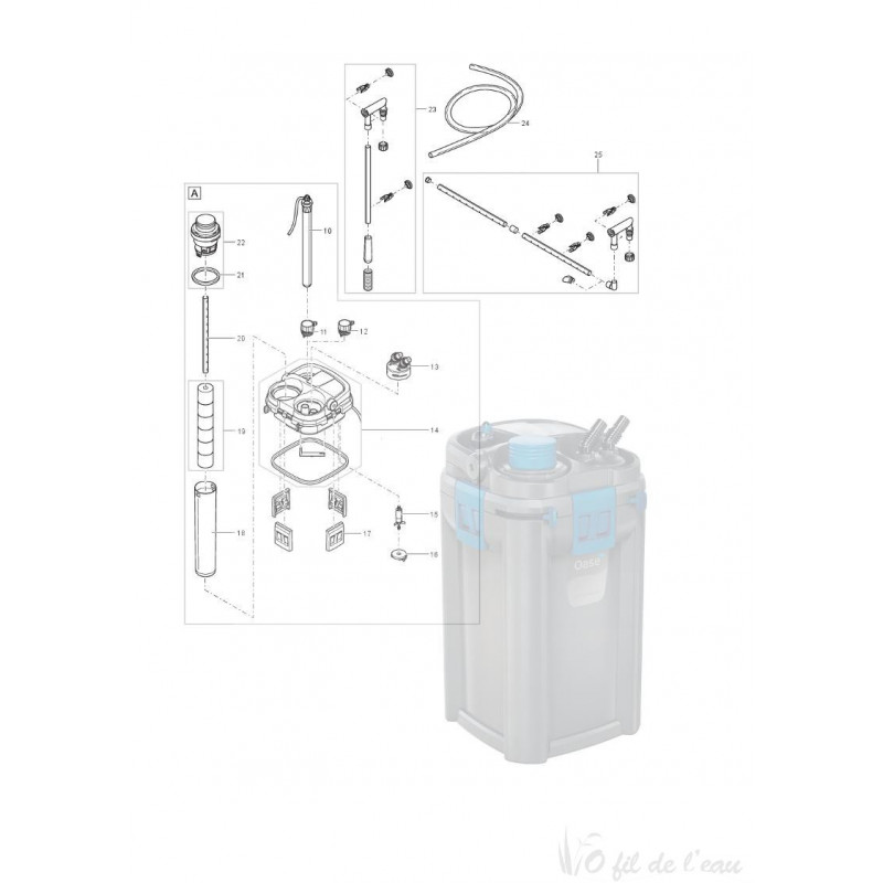 Pièces détachées pour BioMaster Thermo 350 Oase