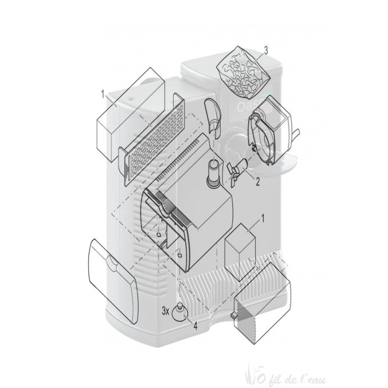 Pièces détachées pour BioCompact 50 Oase