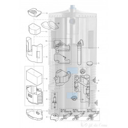 Pièces détachées pour BioPlus 100 Oase