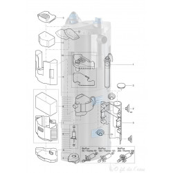 Pièces détachées pour BioPlus Thermo 100 Oase