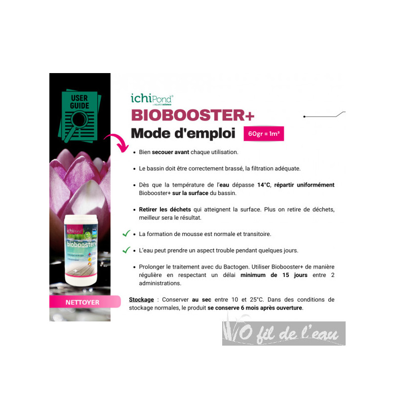 Biobooster + aquatiscience | O Fil de l'eau