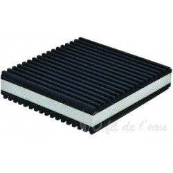 Tapis anti-vibrations pour pompe externe