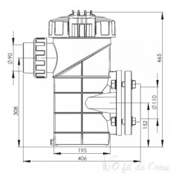 Pré filtre astralPool 8 litres