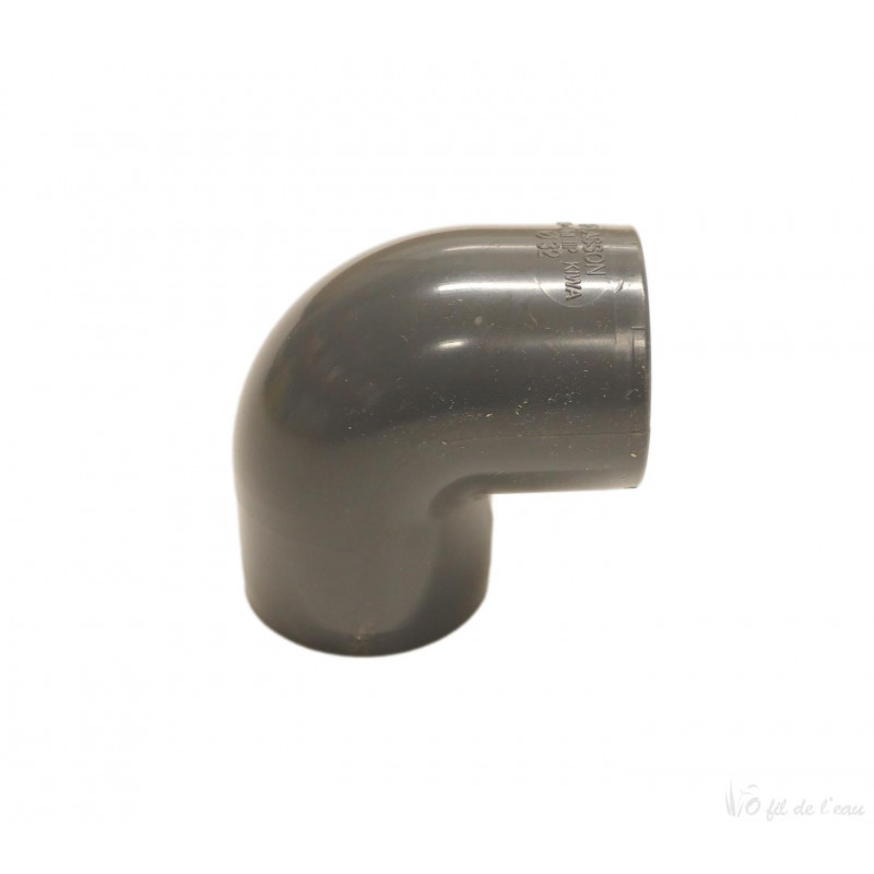 Coude pvc pression 90°