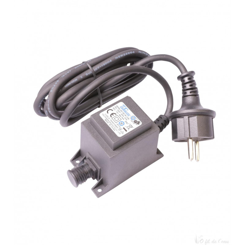 Transfomateur pour moteur Biotec screenmatic 2 et éclairage de jardinLunaqua Classic Led Oase 15118