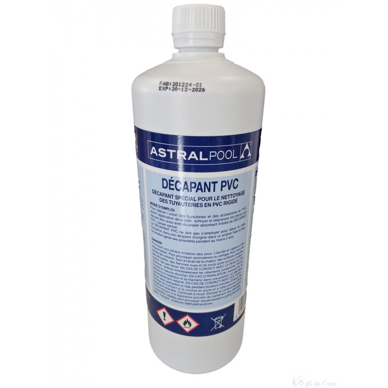 Décapant  pvc  Astral 1L