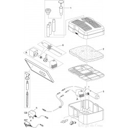 Pièces détachées pour PondoRell 1500 UVC Solar Pontec