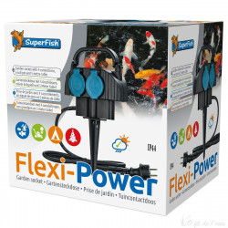 Flexi power ralonge 4 prises 5 m superfish
