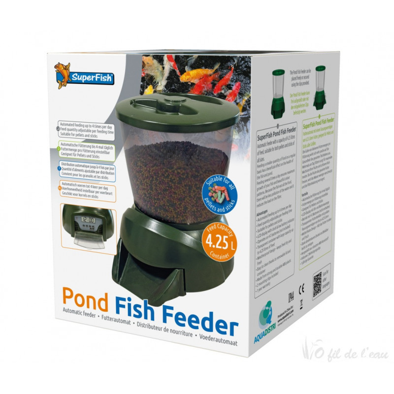 Distributeur Pond Fish Feeder Superfish