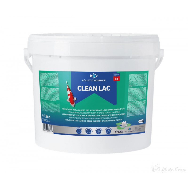 Clean-Lac 12 kg pour 800 m2 aquaticscience