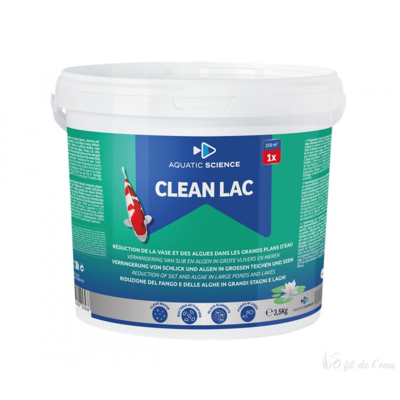 Clean-Lac 3,5 kg pour 250 m2 aquaticscience