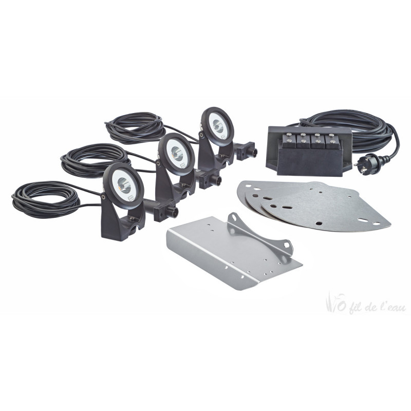 Set d’éclairage LED Blancpour fontaine Oase