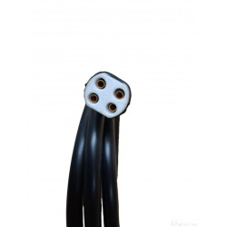 Câble électrique numéroté monté avec soquet de lampe pour Uvozone