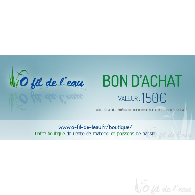 Bon d'achat de 150€
