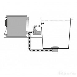 Filtre tambour koi Pro Combi Drum 30000 pompage