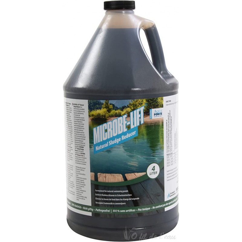 Microbe Natural Sludge Reducer  ( réducteur de vase ) pour Baignade naturelle