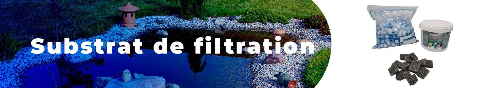 Substrat de filtration pour bassin