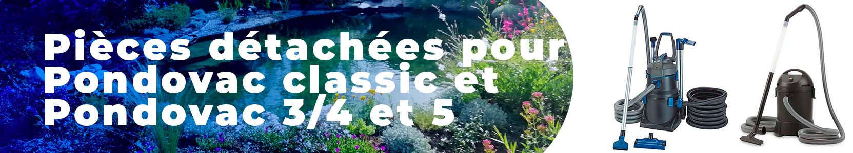 Pièces détachées pour Pondovac