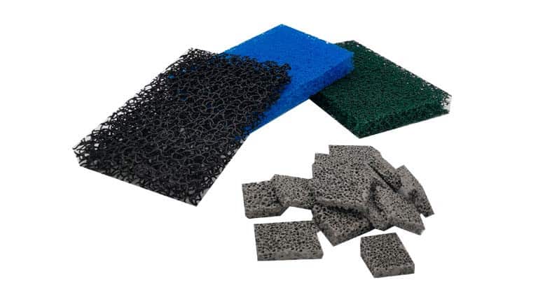 Tapis japonais et mousse de filtration