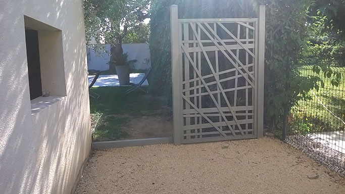 Aménagement du jardin