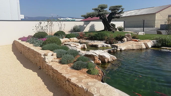 Vente matériel bassins poissons plantes aquatiques O Fil del'eau