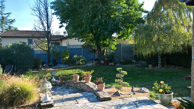 Réalisation jardin massif O Fil de l'eau